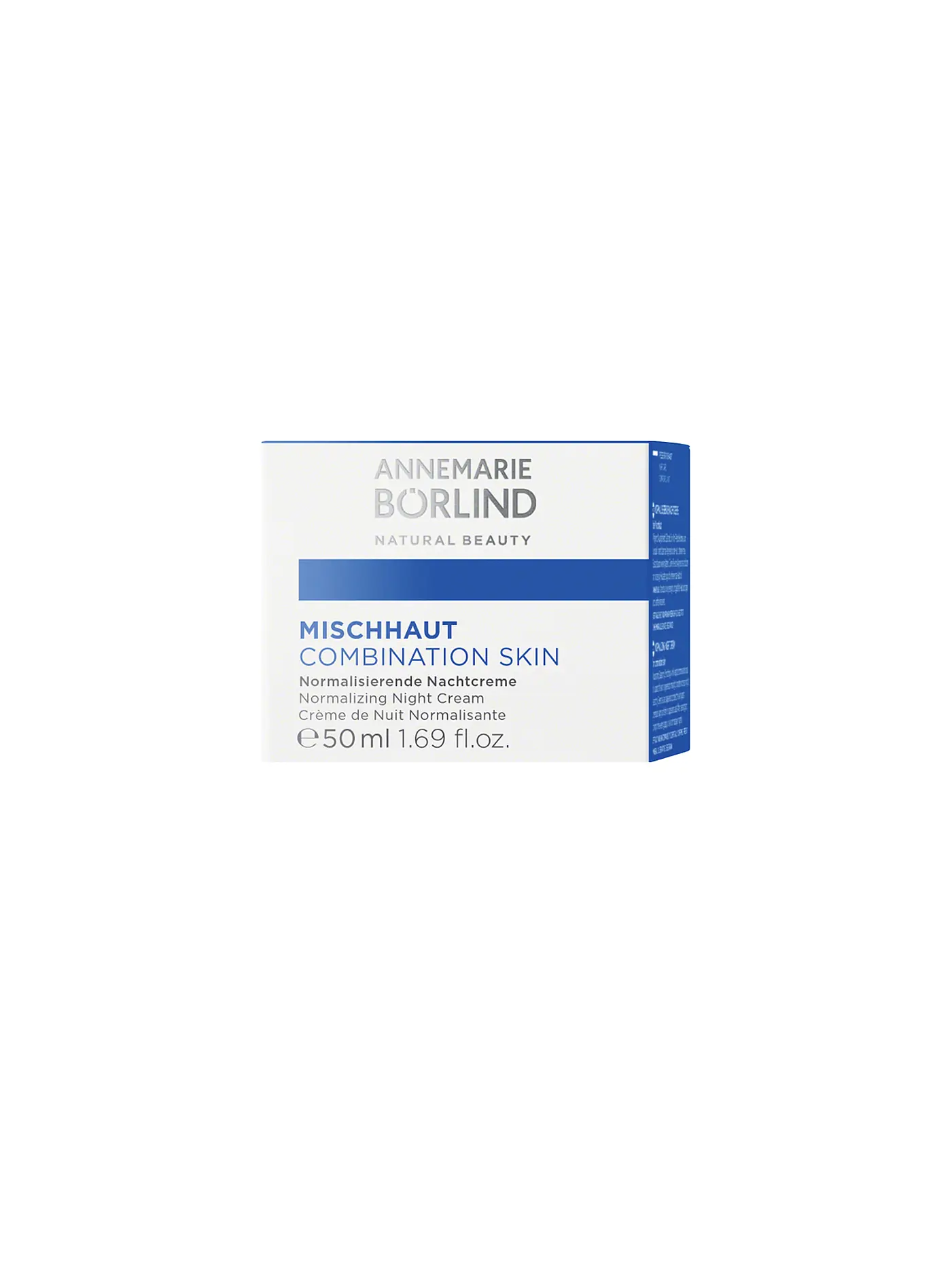 ANNEMARIE BÖRLIND | MISCHHAUT Normalisierende Nachtcreme 50ml | 